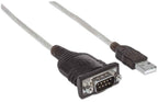 Manhattan 151849 cable de serie Negro 1,8 m Serial/COM/RS232/DB9 (2)