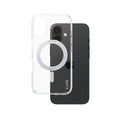 PanzerGlass CARE™ by ® Funda Transparente con Soporte Plateado y MagSafe iPhone (1325)