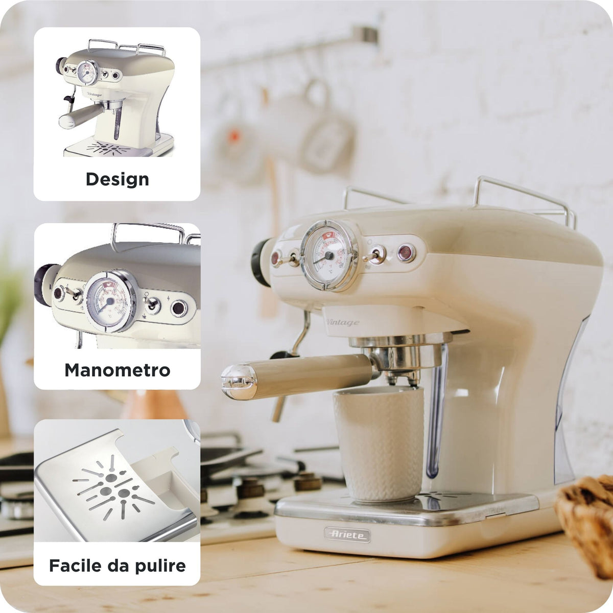 Ariete 1389/13 Manual Máquina espresso 0,9 L (4)