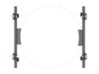 Multibrackets 3076 soporte para pantalla de señalización 165,1 cm (65") Negro (3)