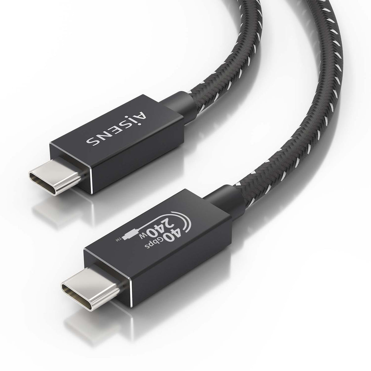 AISENS A156-0867 cable USB USB4 Gen 3x2 1 m USB C 40 Gbit/s (4)