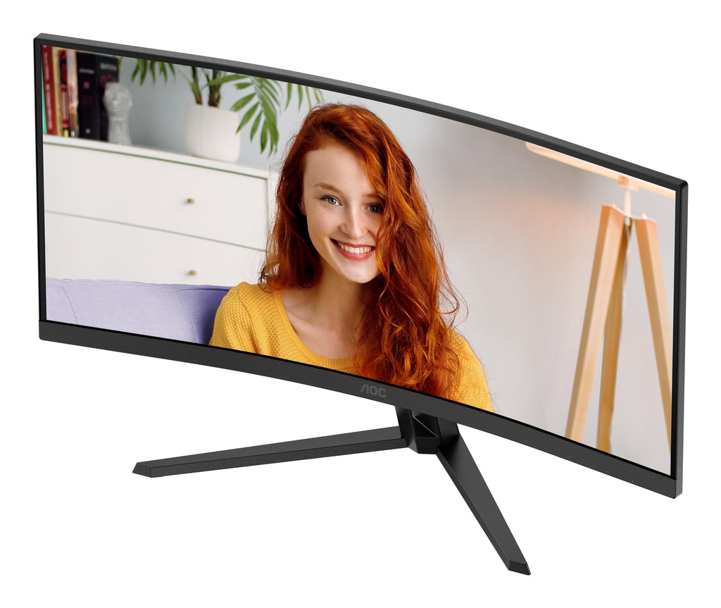 AOC B3 CU34B3E pantalla para PC 86,4 cm (34") 3440 x 1440 Pixeles Wide Quad HD LED Negro (9)