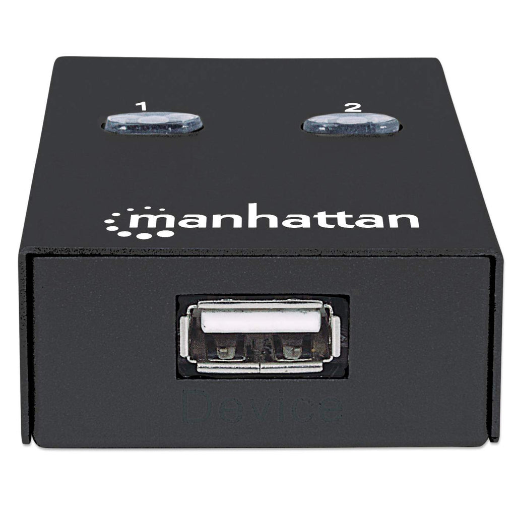 Manhattan 162005 hub de interfaz 480 Mbit/s Blanco (5)