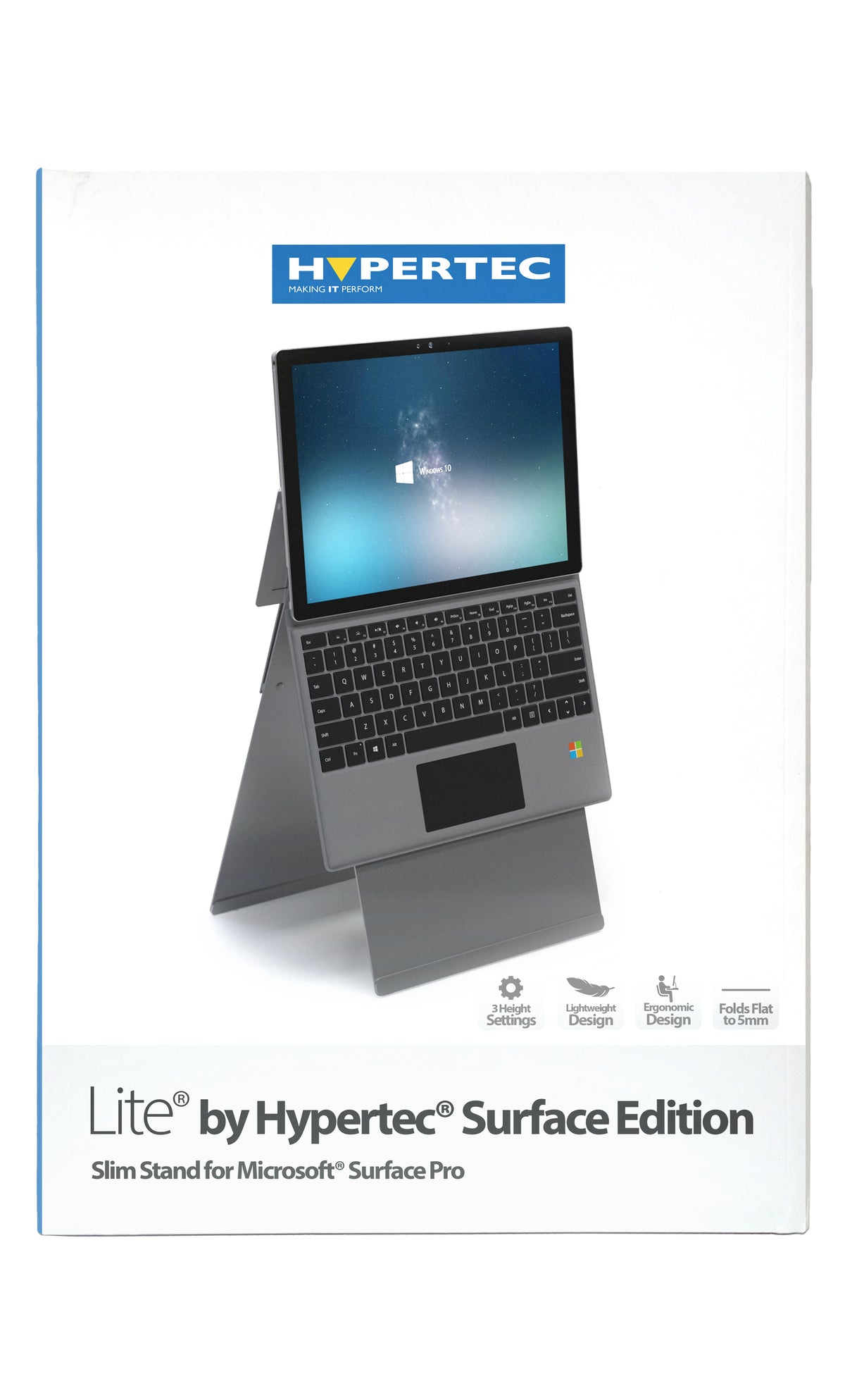 Hypertec LSTAND-SURFACE soporte para ordenador portátil Plata (2)