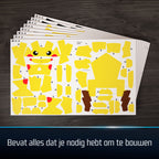 4D Build FDP FAP Pokemon Pikachu GML Puzle 3D 201 pieza(s) Dibujos
