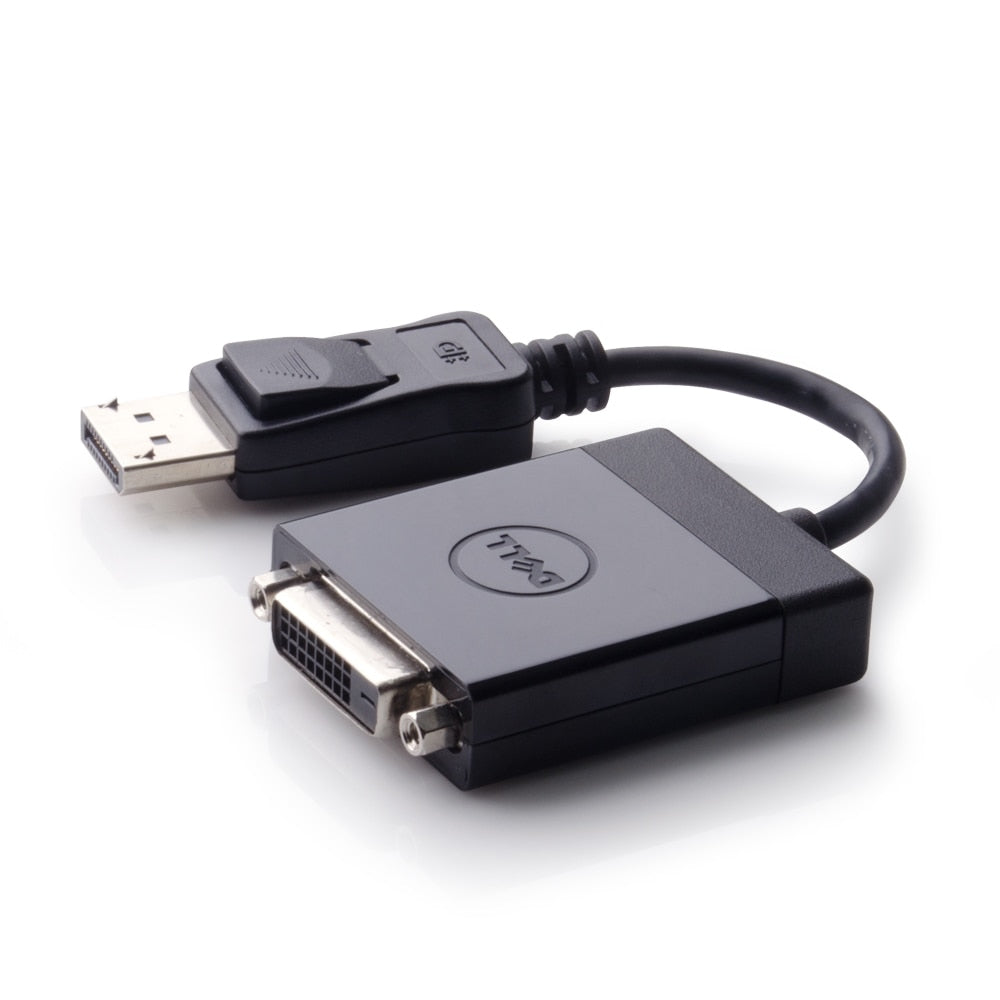 DELL 470-ABEO adaptador de cable de vídeo DisplayPort DVI Negro (4)