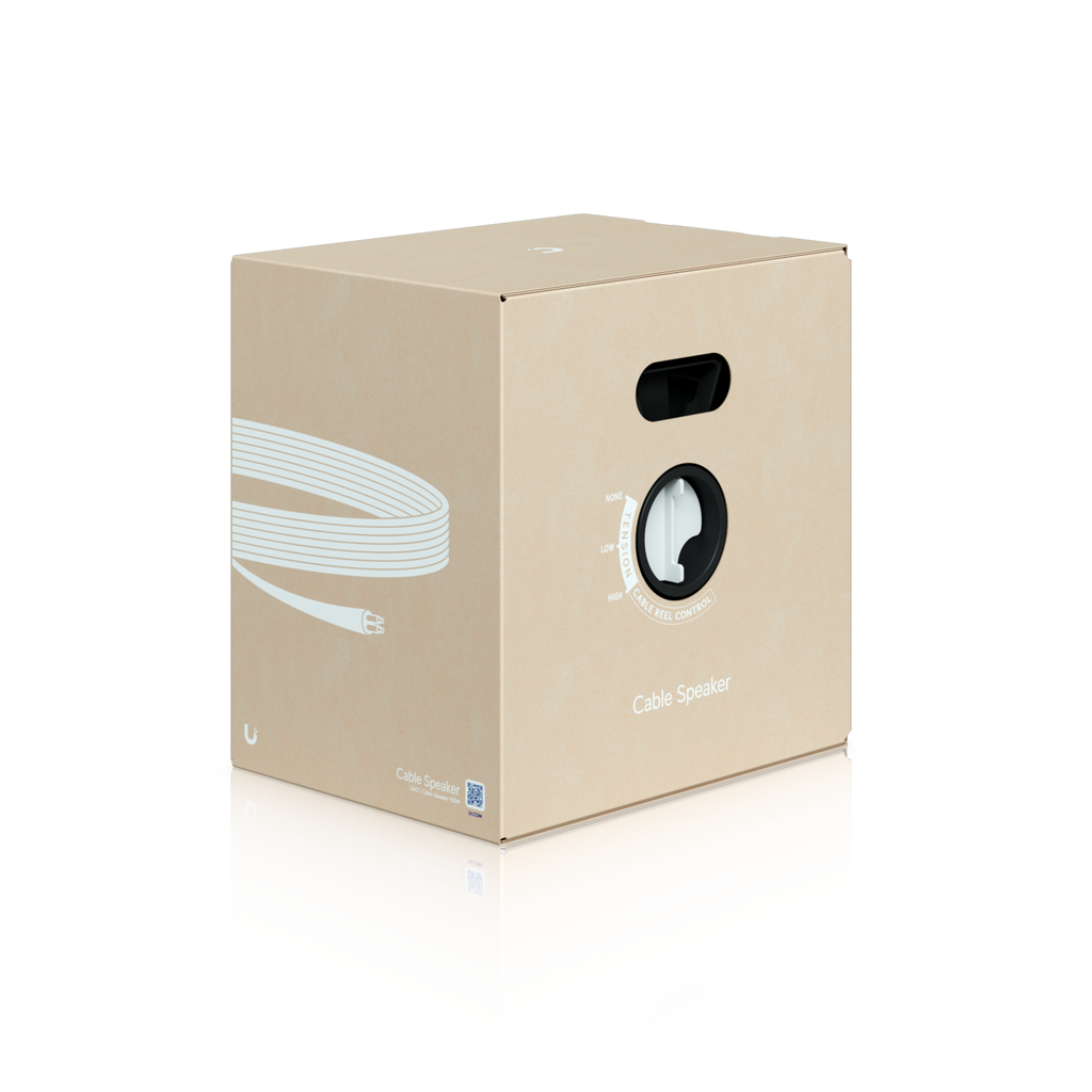 Ubiquiti UACC-CABLE-SPEAKER-150M - Cable de audio al por mayor, 150 m, negro