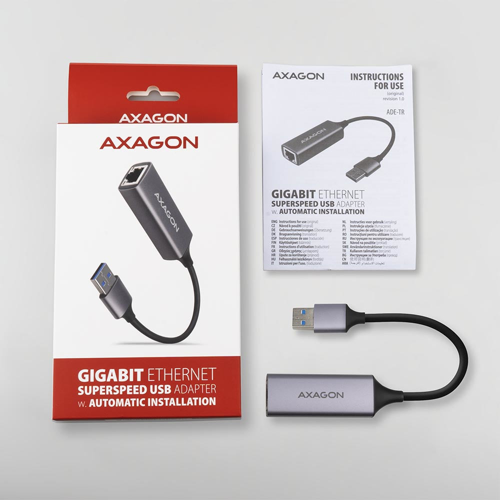 Axagon ADE-TR adaptador y tarjeta de red Ethernet 1000 Mbit/s (7)