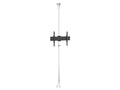 Multibrackets 5693 soporte para pantalla de señalización 165,1 cm (65") Negro, Cromo
