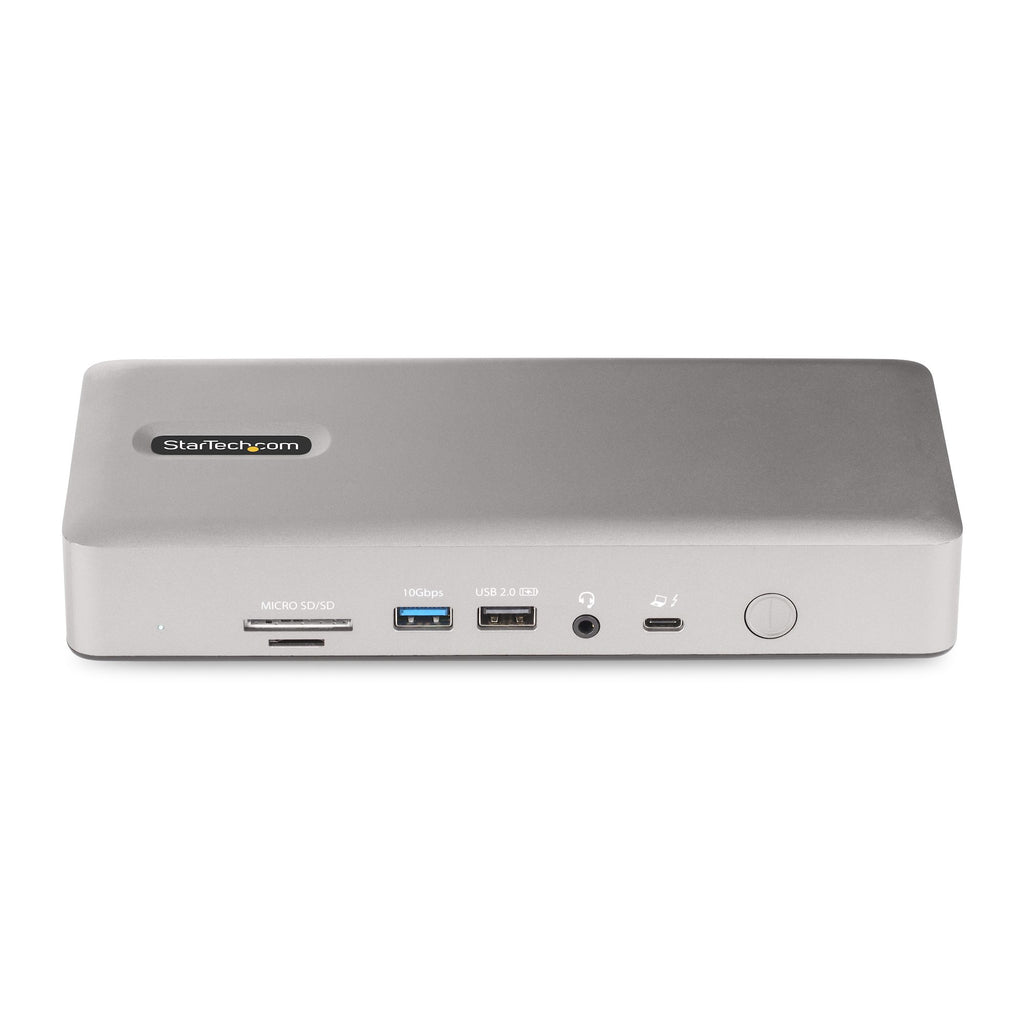 StarTech.com 132UE-TB4USB4DOCK base para portátil y replicador de puertos Alámbrico Gris (3)