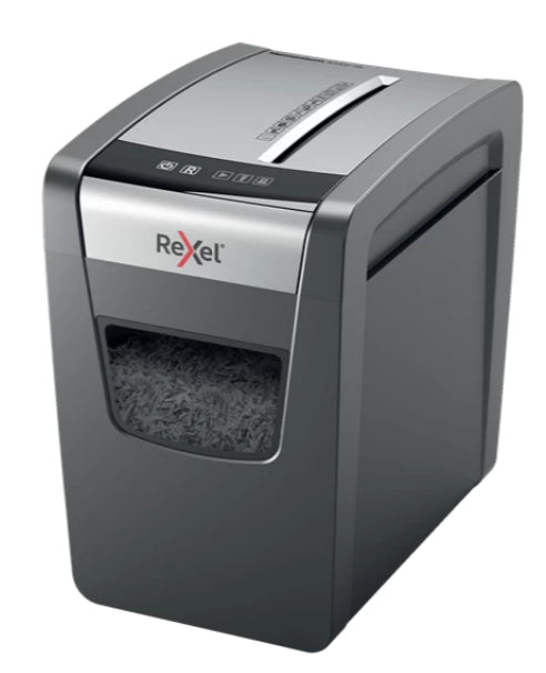 Rexel X312-SL triturador de papel Corte cruzado 22 cm Negro, Plata (4)