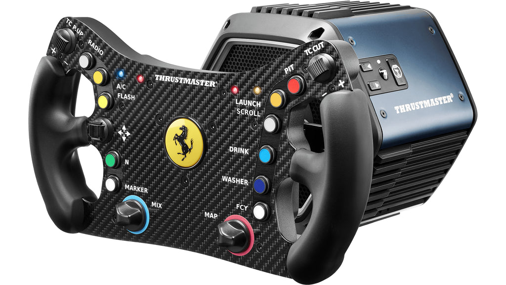 Thrustmaster Ferrari 488 GT3 Wheel Add-On Negro USB Volante Analógico/Digital PC, Xbox One, Xbox One S, Xbox One X, Xbox Series S, Xbox Series X, PlayStation 4, PlayStation 5 (3)