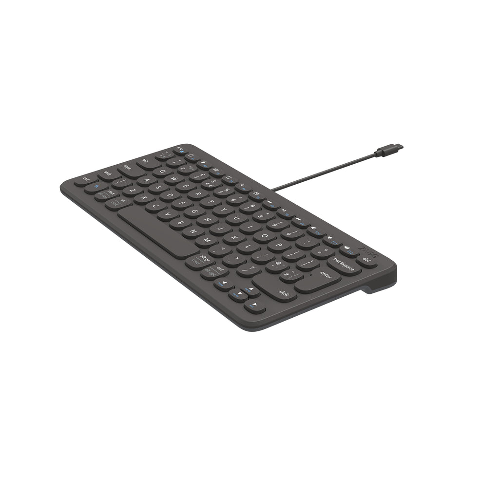 ZAGG Connect Keyboard 12C teclado Universal USB QWERTY Nórdico Negro (2)