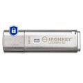 Kingston IronKey Locker+ 50 - Unidad flash USB - cifrado - 64GB - USB3.2 Gen 1