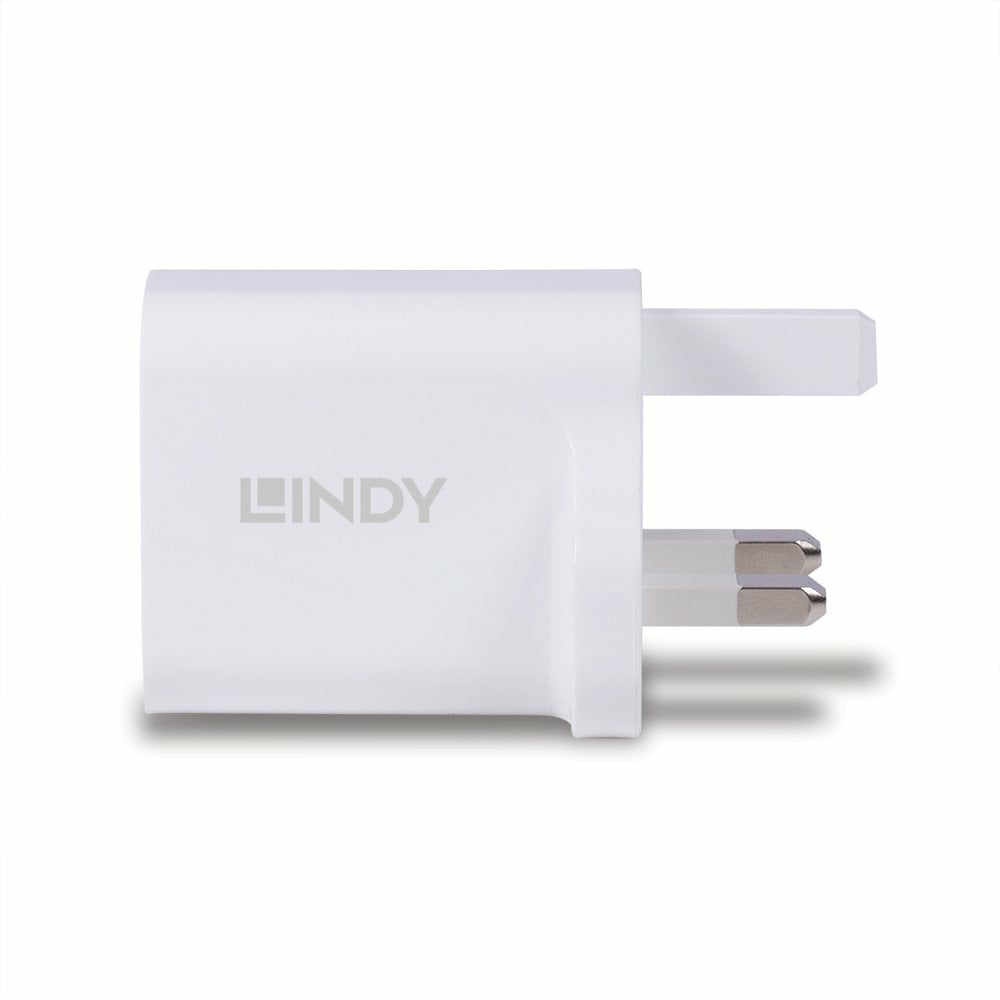Lindy 73425 cargador de dispositivo móvil Universal Blanco Corriente alterna Carga rápida Interior (5)