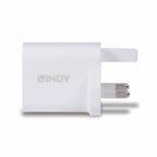Lindy 73425 cargador de dispositivo móvil Universal Blanco Corriente alterna Carga rápida Interior (5)