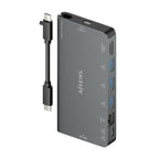 AISENS ASUC-8P015-GR base para portátil y replicador de puertos Alámbrico USB 3.2 Gen 1 (3.1 Gen 1) Type-C (4)