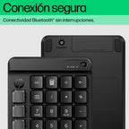 HP 430 Programmable Wireless Keypad teclado Hogar Bluetooth Negro (6)