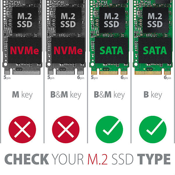 Axagon RSS-M2SD tarjeta y adaptador de interfaz Interno SATA (2)
