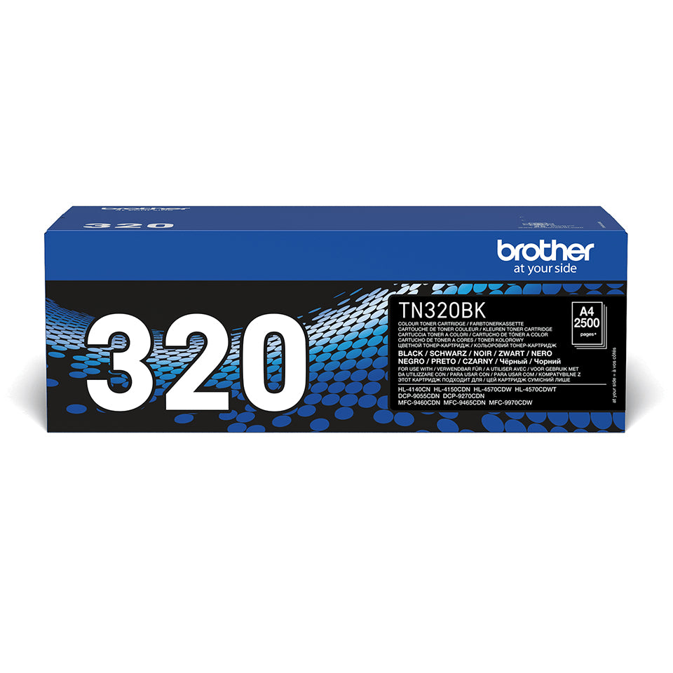 Brother TN-320BK cartucho de tóner 1 pieza(s) Original Negro (2)