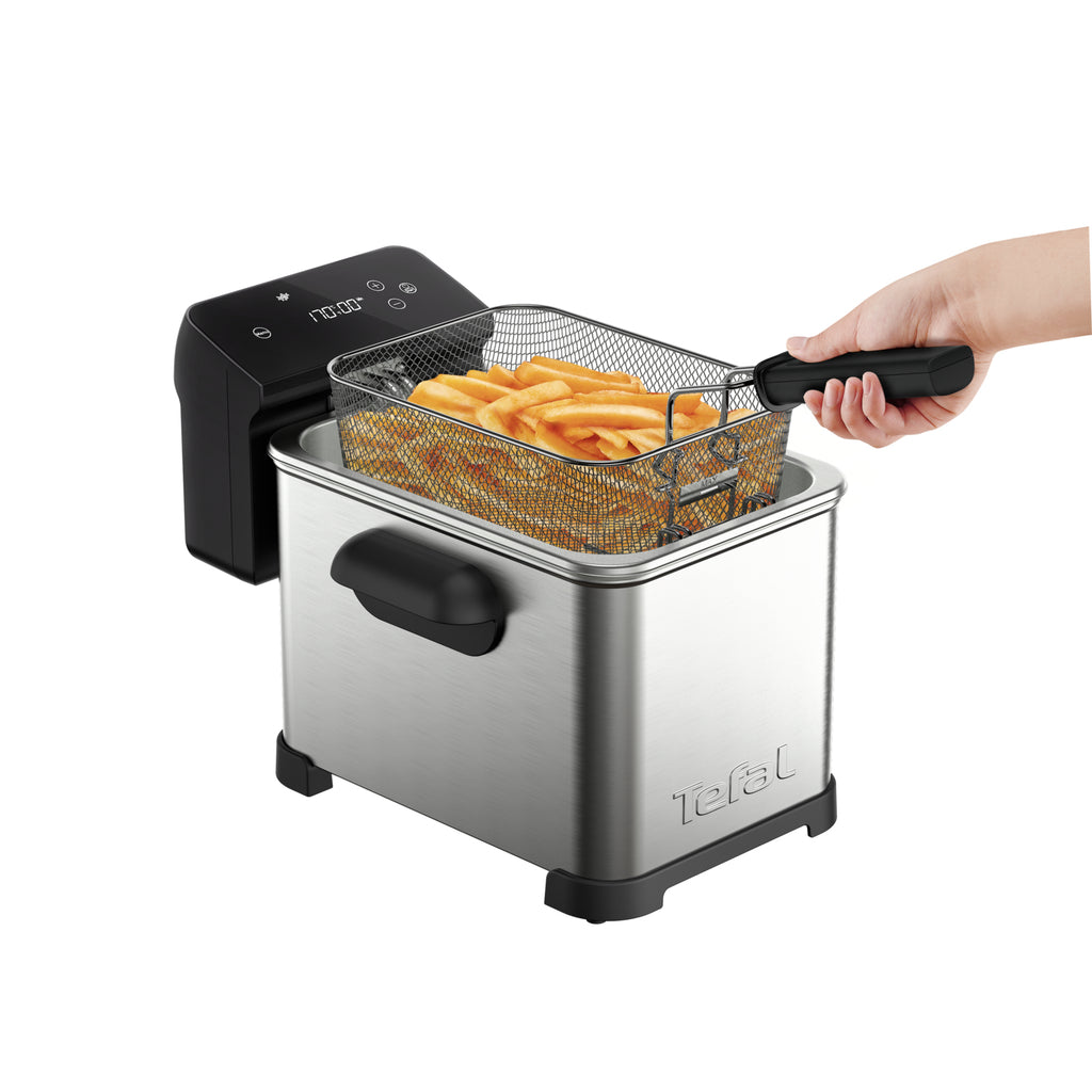 Tefal Family Pro FR507D Sencillo 4 L Independiente 2400 W Freidora Acero inoxidable (7)
