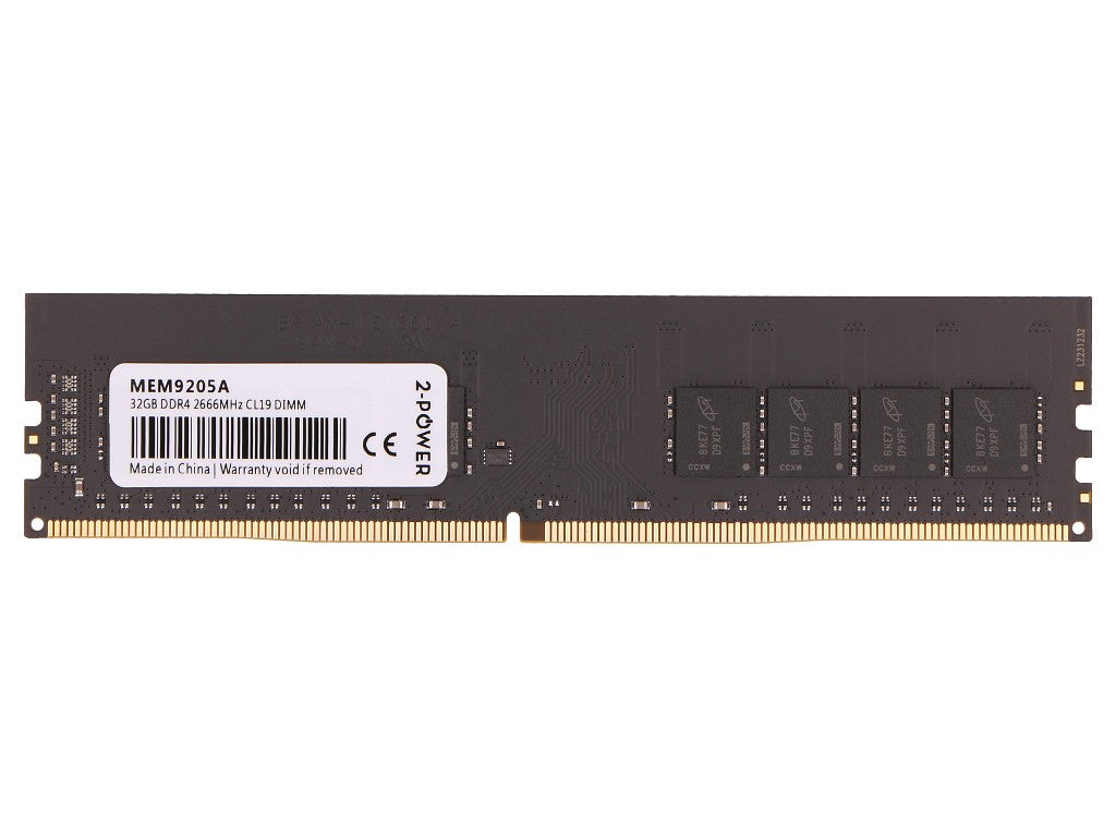 2-Power MEM9205A módulo de memoria 32 GB 1 x 32 GB DDR4 288-pin DIMM