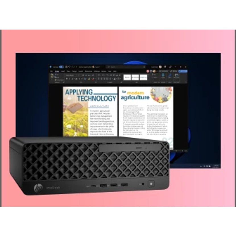 HP ProDesk 4 SFF G1i Desktop AI PC Intel Core Ultra 5 225 16 GB DDR5-SDRAM 512 GB SSD Windows 11 Pro Negro (9)