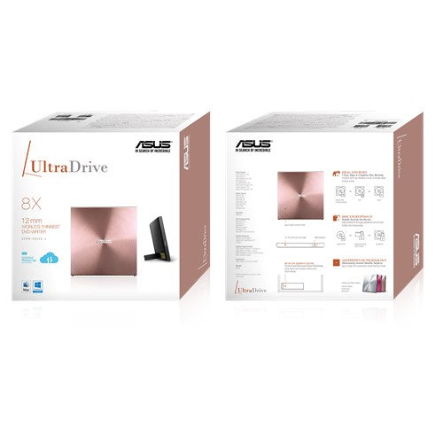 ASUS SDRW-08U5S-U unidad de disco óptico DVD Super Multi DL Rosa (3)