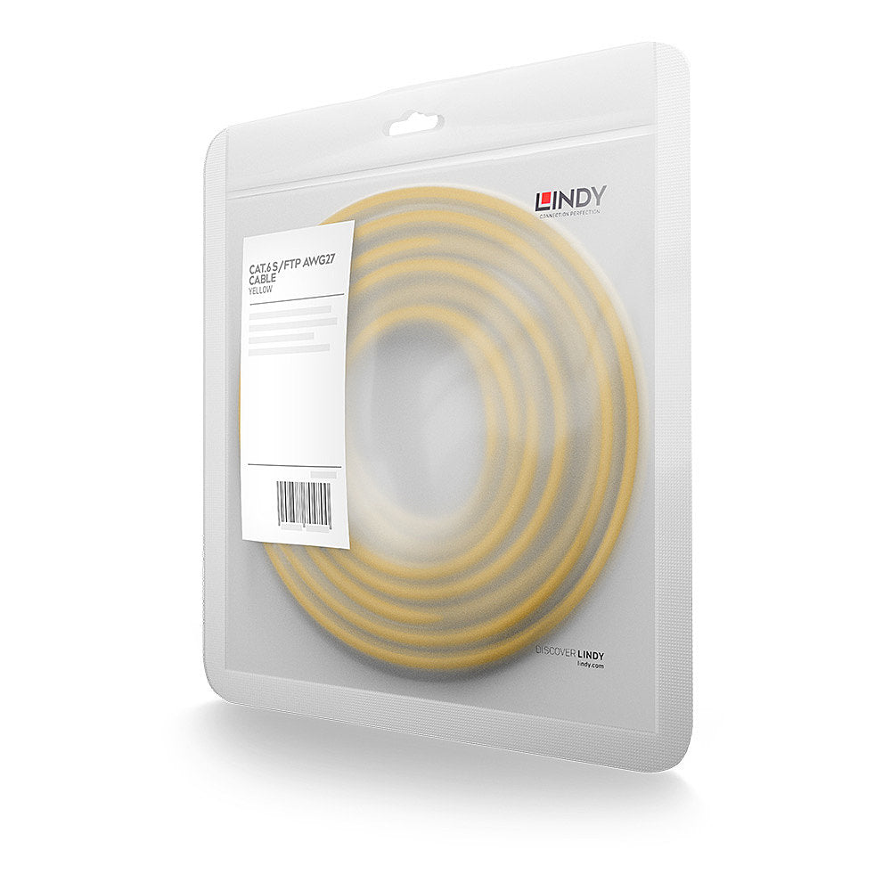 Lindy 47765 cable de red Amarillo 3 m Cat6 S/FTP (S-STP) (3)