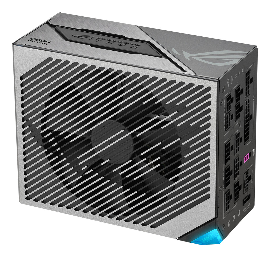 ASUS ROG -THOR-1200P3-GAMING-E unidad de fuente de alimentación 1200 W 24-pin ATX ATX Negro (8)