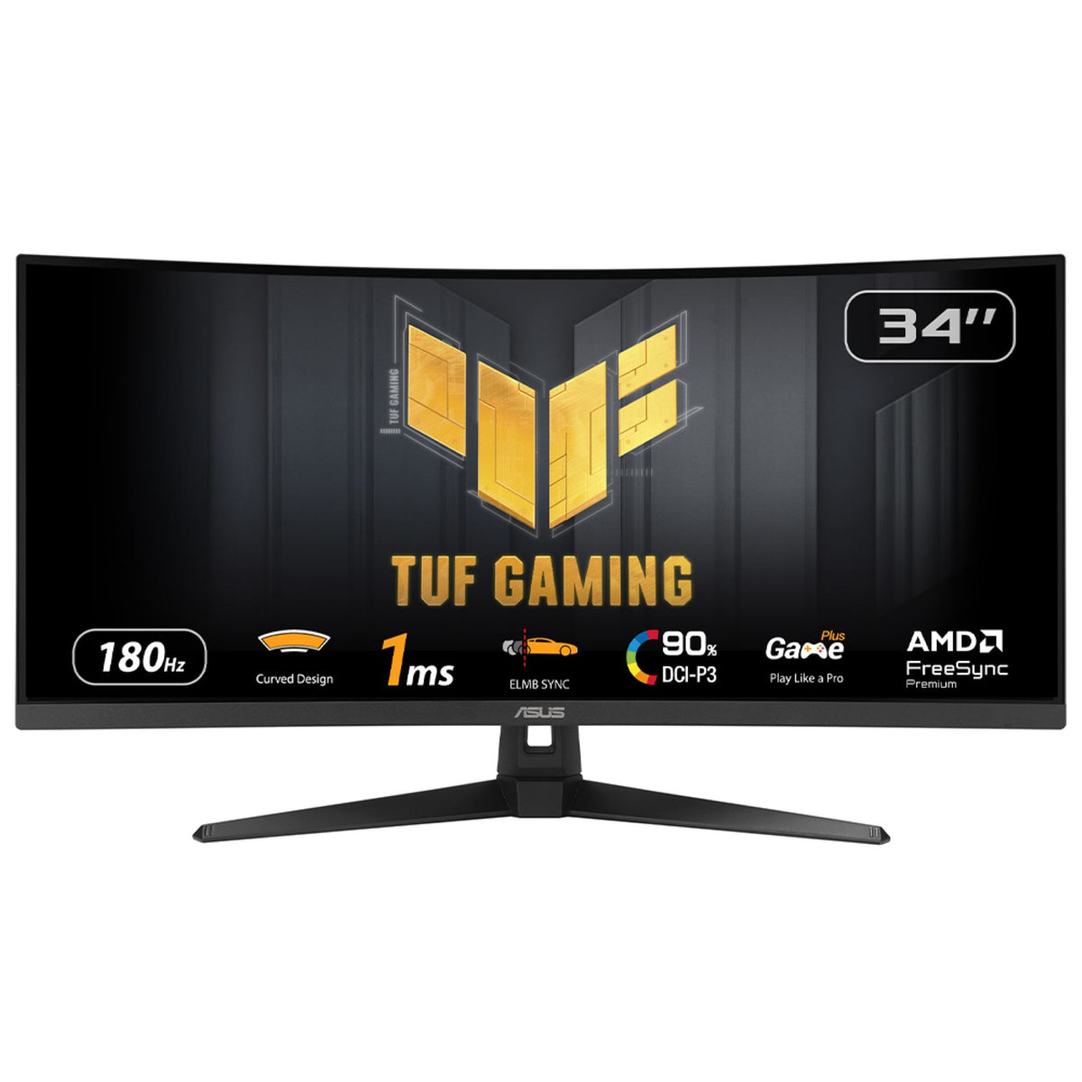 ASUS TUF Gaming VG34VQ3B pantalla para PC 86,4 cm (34") 3440 x 1440 Pixeles UltraWide Quad HD LED Negro (2)