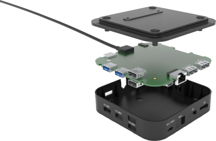Docking i-tec USB-C - 2x DisplayPort (5)