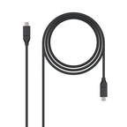 Nanocable USB 3.1, 1m cable USB USB 3.2 Gen 2 (3.1 Gen 2) USB C 10 Gbit/s Negro (2)