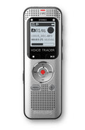 Philips Voice Tracer DVT2015 dictáfono Memoria interna y tarjeta de memoria Plata