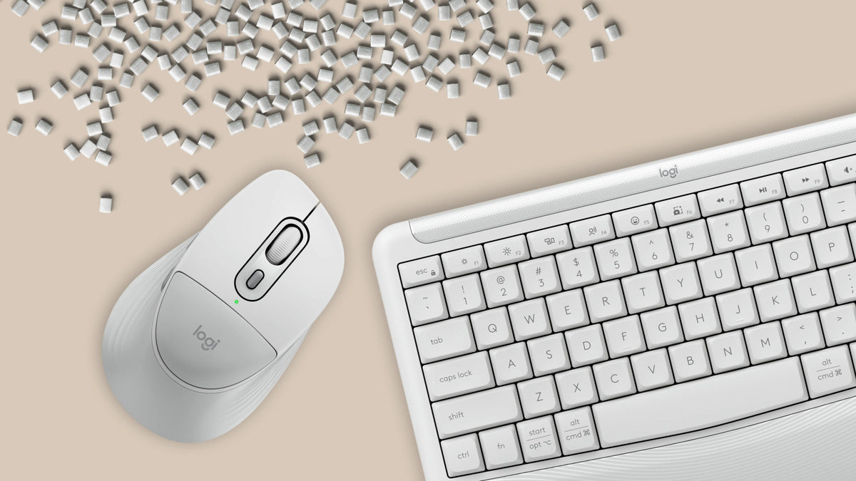 Logitech Signature Comfort Plus Combo MK880 teclado Ratón incluido Universal RF Wireless + Bluetooth QWERTZ Alemán Blanco (8)