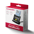 Axagon CRE-SM4NC lector de tarjeta inteligente Interior USB USB 2.0 Negro (6)