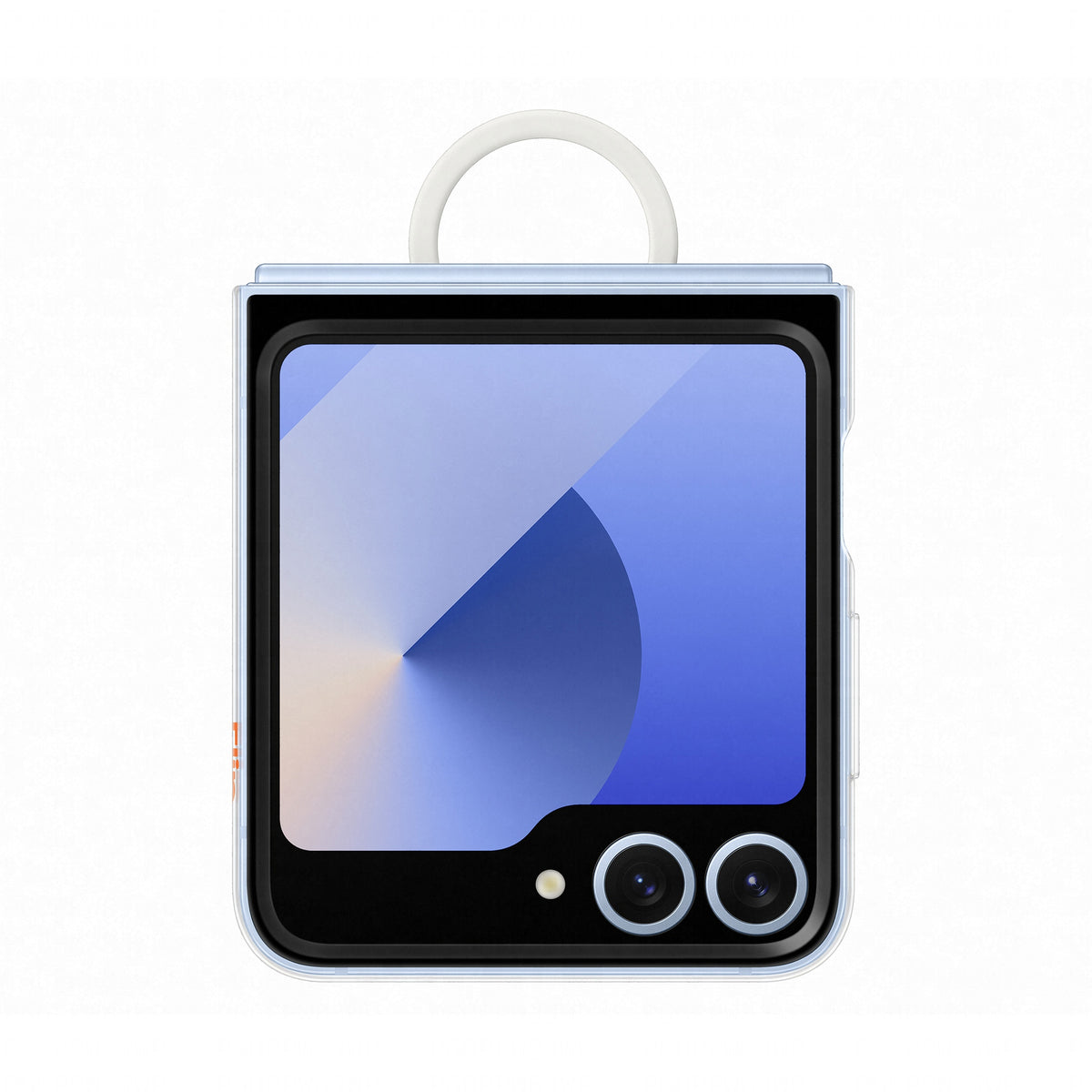 Samsung EF-QF741CTEGWW funda para teléfono móvil 17 cm (6.7") Transparente (3)