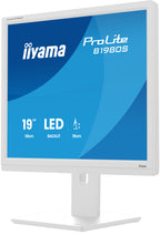iiyama ProLite B1980S-W1 pantalla para PC 48,3 cm (19") 1280 x 1024 Pixeles SVGA LED Blanco (7)