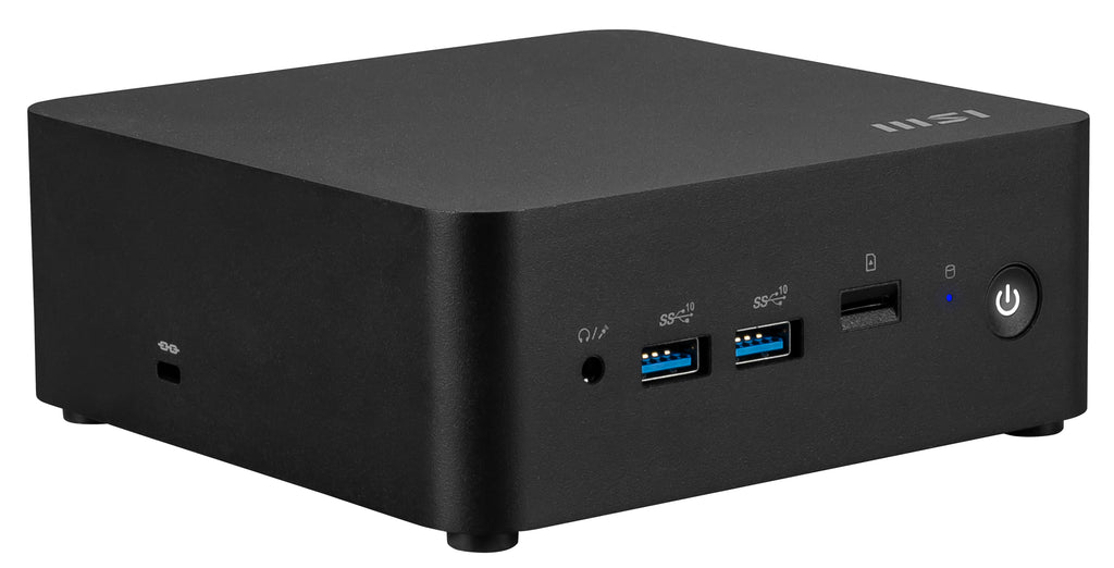 MSI CUBI NUC 1MG-244BEU PC/estación de trabajo barebone 0.84L sized PC Negro 100U Intel® SoC (8)
