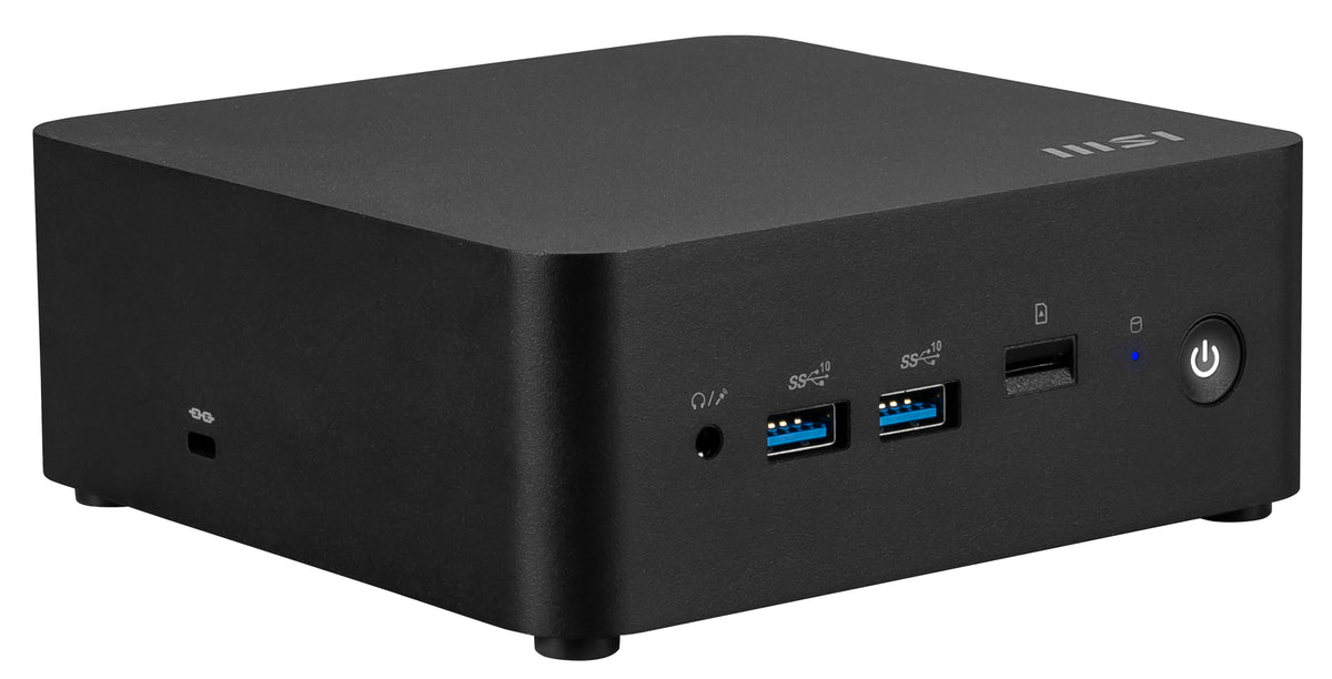 MSI CUBI NUC 1MG-244BEU PC/estación de trabajo barebone 0.84L sized PC Negro 100U Intel® SoC (8)