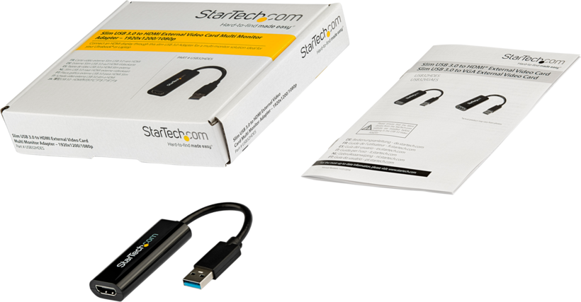 Startech USB32HDES - Cable Convertidor Compacto de Vídeo, Cable adaptador (3)