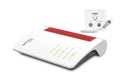 Box FRITZ! 6670 Cable Edition International router inalámbrico 2.5 Gigabit Ethernet Doble banda (2,4 GHz / 5 GHz) Rojo, Blanco