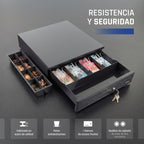 iggual IRON-20 Cajón de efectivo automático y manual (3)