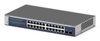 NETGEAR GS724T Gestionado L2+/L3 Gigabit Ethernet (10/100/1000) 1U Azul, Gris (2)