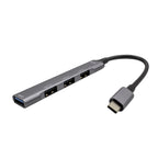 i-tec Metal C31HUBMETALMINI4 hub de interfaz USB 3.2 Gen 1 (3.1 Gen 1) Type-C Metálico
