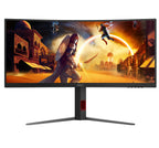 AOC G4 CU34G4/69 pantalla para PC 86,4 cm (34") 3440 x 1440 Pixeles Negro, Rojo (5)