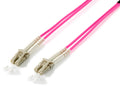 Equip 255511 Cable de fibra óptica e InfiniBand 1 m LC Violeta