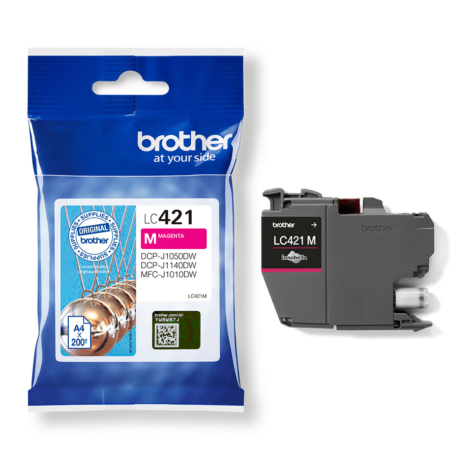 Brother LC421M cartucho de tinta 1 pieza(s) Original Magenta (6)