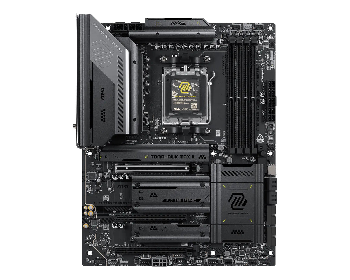 MSI MAG B850 TOMAHAWK MAX WIFI II placa base AMD B850 Zócalo AM5 ATX (2)