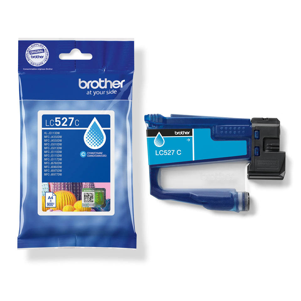 Brother LC527C cartucho de tinta 1 pieza(s) Original Cian (5)